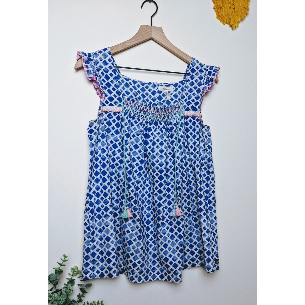 Matilda Jane | Tunic with blue diamonds